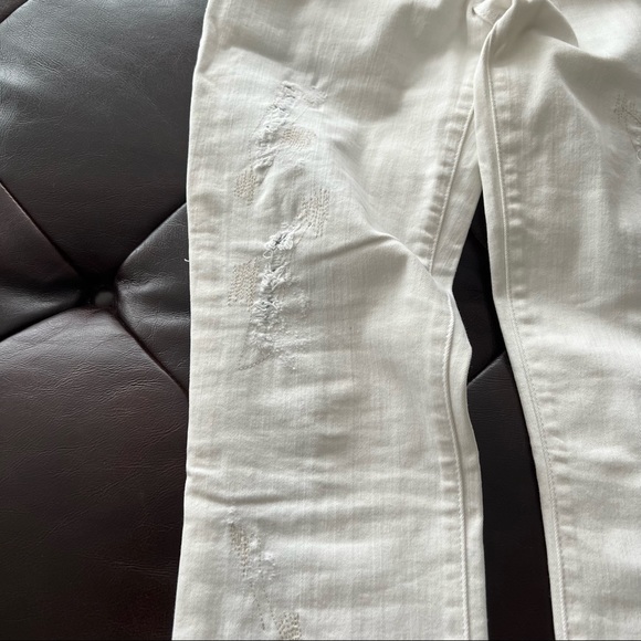Guess Low-rise Jeans off-white - Picture 3 of 9